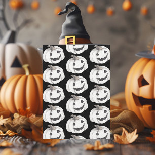 Cartão De Festividades Padrão de Bomba Spooky Feliz Dia das Bruxas
