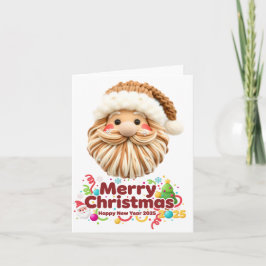 Cartão De Festividades padrão de falso fio, estilo entalhe-ganchos, textu