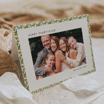 Padrão de Natal Festivo de Fazenda Moderna Foto