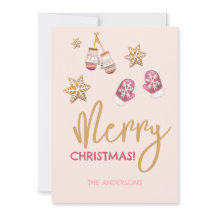 Padrão de Natal Moderno Pastel
