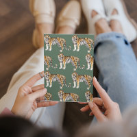 Padrão Selvagem de Tigres Tropicais Modernos