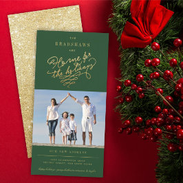 Cartão De Festividades Página Inicial Para Feriados Dourados Glitter Nova