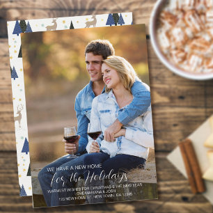 Cartão De Festividades Página inicial para o novo endereço da foto do Che