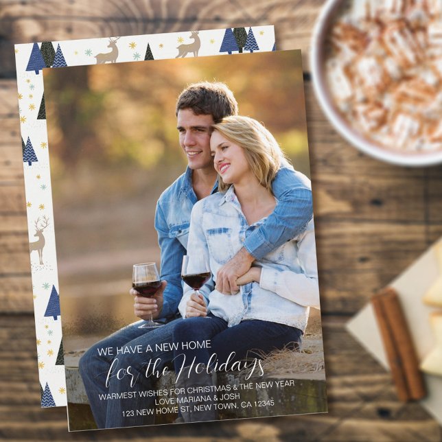 Cartão De Festividades Página inicial para o novo endereço da foto do Che (Criador carregado)