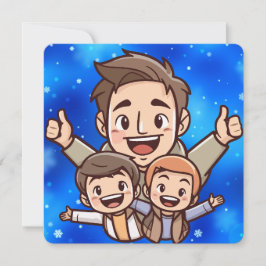 Cartão De Festividades Pai, meu herói silencioso