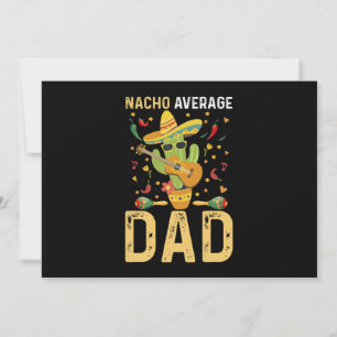 Cartão De Festividades Pai Nacho Médio Cinco De Mayo Pai Mexicano 