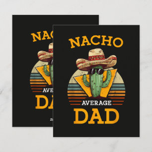 Cartão De Festividades Pai Não Médio Nacho Engraçado