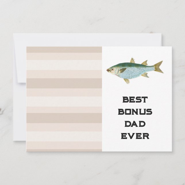 Cartão De Festividades Pai por bônus  (Frente)