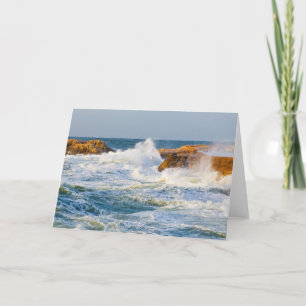 Cartão De Festividades Paisagem marinha