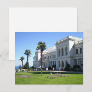 Cartão De Festividades Palácio Livadia
