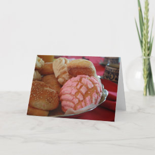 Cartão De Festividades Pan Dulce