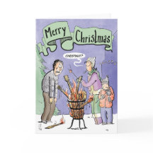 Panca de guitarra de Natal em chamas abertas