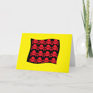 Cartão De Festividades PAPagaios PIRATAS