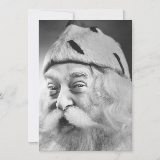 Cartão De Festividades Papai Noel (Frente)