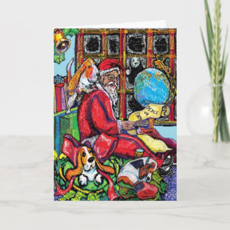 Cartão De Festividades Papai noel 09 de GGBR