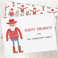 Papai Noel Cowboy Natal