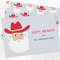 Papai Noel Cowboy Natal