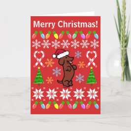 Cartão De Festividades Papai Noel de Natal