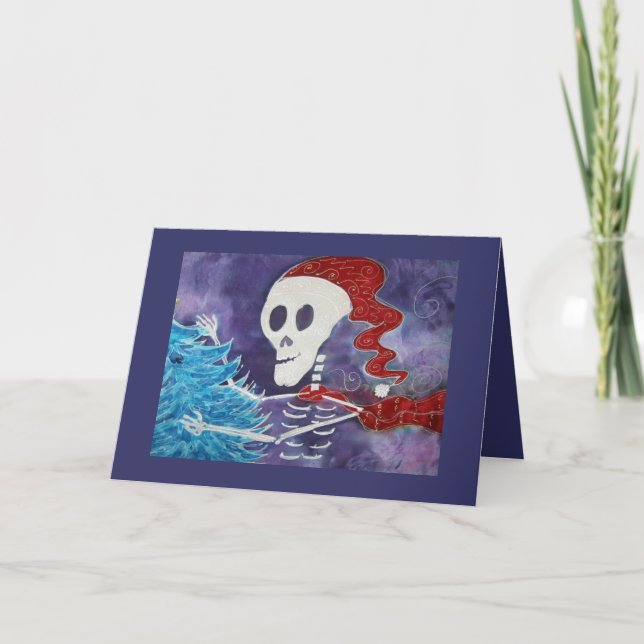 Cartão De Festividades Papai noel de Talaca (Frente)