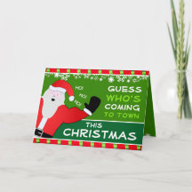 Papai Noel Divertido ao Cantar ao Voltar para Casa