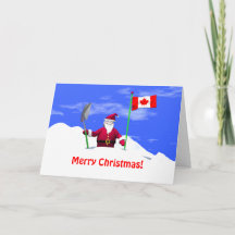 Papai noel do Feliz Natal em Canadá