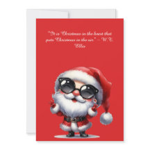 Papai Noel engraçado Feliz Natal