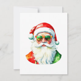 Cartão De Festividades Papai Noel - Feliz Natal F