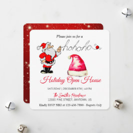 Cartão De Festividades Papai Noel, magia de Natal