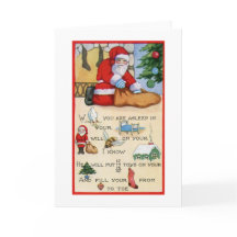 Papai Noel Vintage, Natal, Art Deco