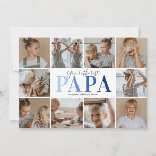 Cartão De Festividades Papai Você É A Melhor Foto