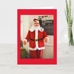 Cartão De Festividades Papais noeis