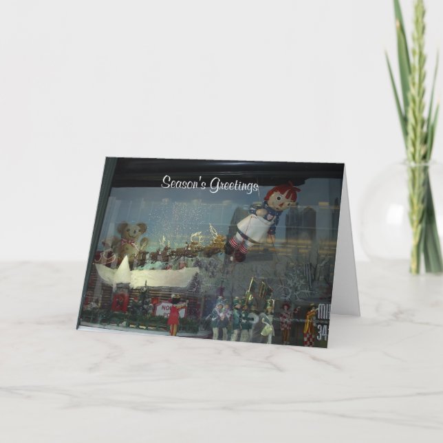 Cartão De Festividades Papais noeis da Parada de Natal (Frente)