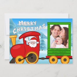 Cartão De Festividades Papais noeis de Natal