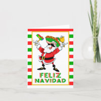 Papais noeis de Natal Feliz Navidad do México