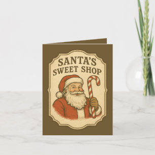 Cartão De Festividades Papais noeis de Natal Festivos compram personalizá