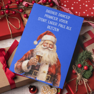 Cartão De Festividades Papais noeis de Natal Nomes de Rebelde Engraçados