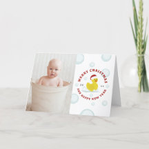 Papais noeis de Pato de Borracha Bolhas de Natal