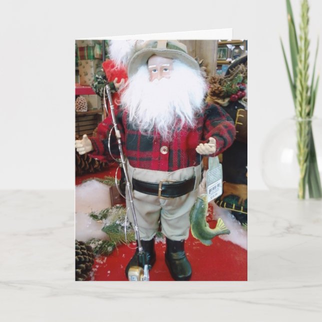 CARTÃO DE FESTIVIDADES "PAPAIS NOEIS DE PESCA" APENAS PARA O MEU "GÊMEO"  (Frente)