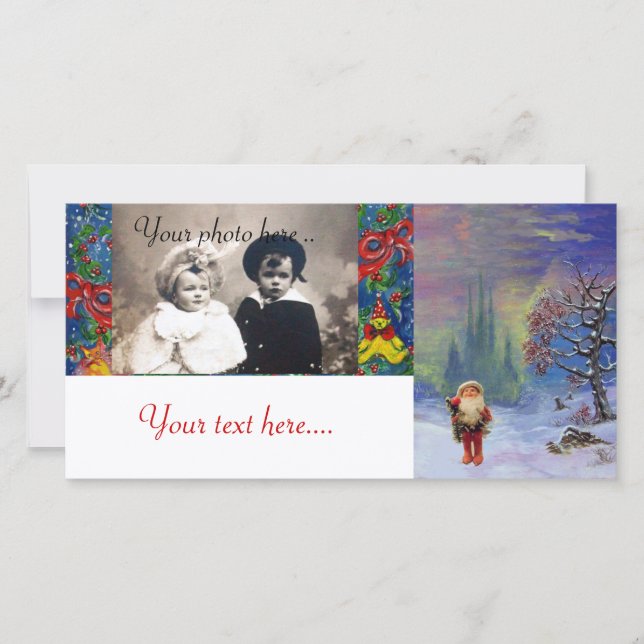 CARTÃO DE FESTIVIDADES PAPAIS NOEIS DOS GNOMS (Frente)