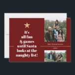 Cartão De Festividades Papais noeis Dourada Star Tree Funny Cote Foto da<br><div class="desc">Pode ser personalizado para atender às suas necessidades.  
© Gorjo Designs. Feito para você através da plataforma Zazzle.

// Precisa de ajuda para personalizar o seu design? Tem outras ideias? Sinta-se à vontade para me contactar (Zoe) diretamente através do botão de contato abaixo.</div>