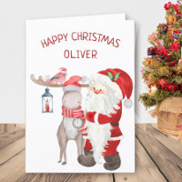 Papais noeis e Crianças Personalizadas de Reindeer