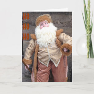 CARTÃO DE FESTIVIDADES PAPAIS NOEIS ESPERAM QUE TENHA JINGLE ON/HO HO HO