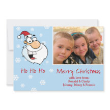 Papais noeis personalizadas de fotos/nomes no Nata