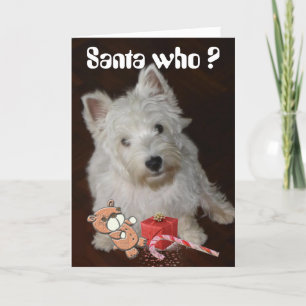 Cartão De Festividades Papais noeis Quem?