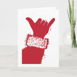 Cartão De Festividades Papais noeis Shaka