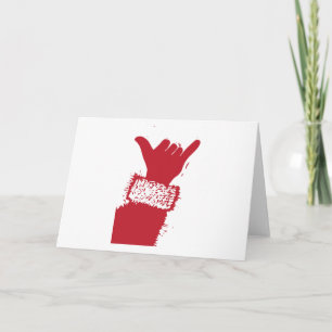 Cartão De Festividades Papais noeis Shaka