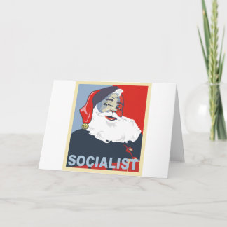 Cartão De Festividades papais noeis socialistas
