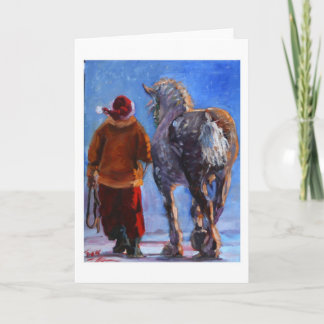 Cartão De Festividades Papais noeis Wheeler por S. Fuess