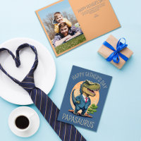 Papasaurus Dinossauro Cartoon Dia dos Pais