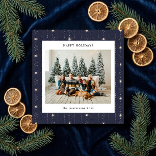 Cartão De Festividades Papel De Parede Estrelas Azuis E Brancas Foto Cart